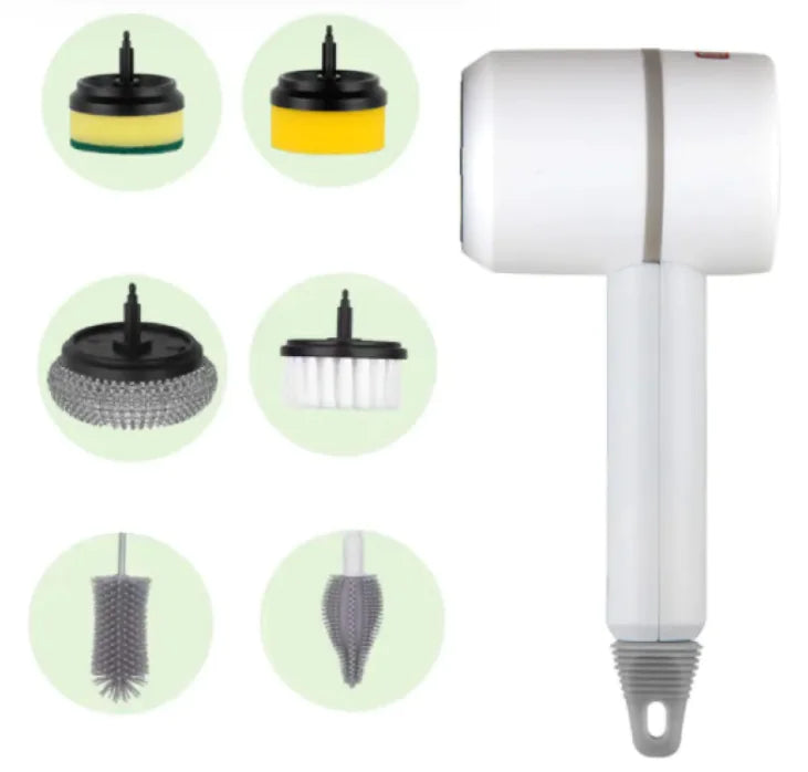Electric Cleaning Pad Brush